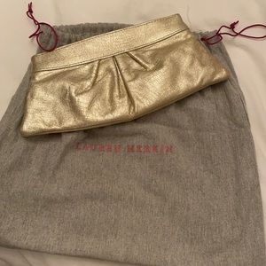 Lauren Merkin Gold Clutch